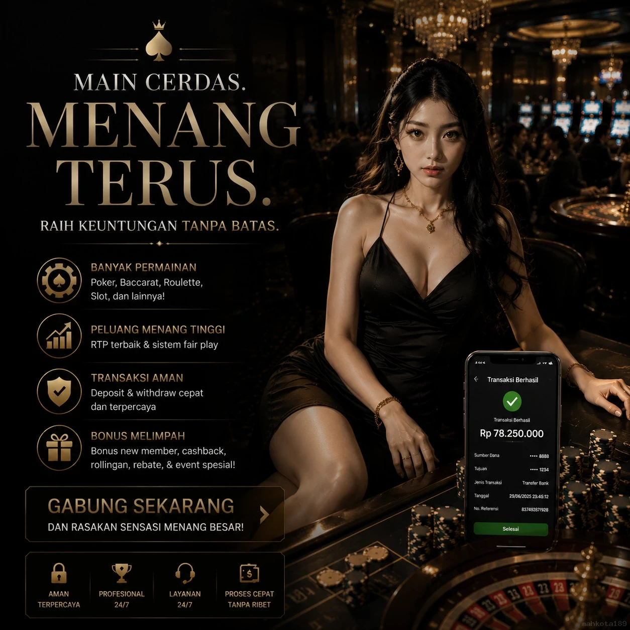 Cara Mendaftar dan Instalasi di mahkota189
