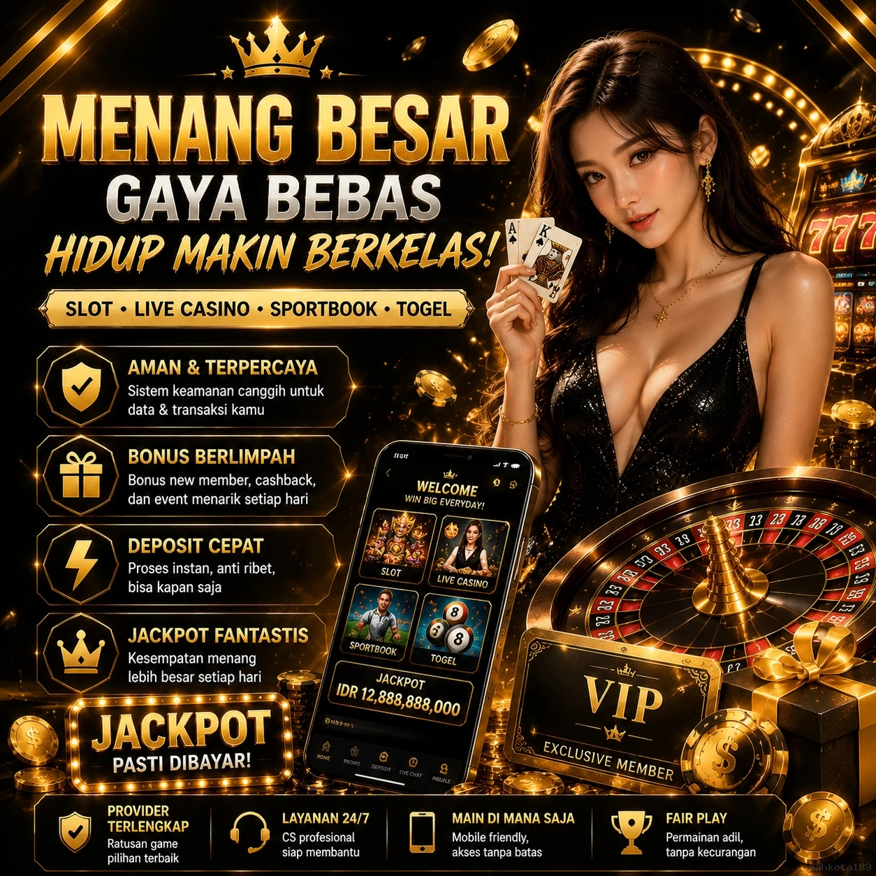 Keamanan mahkota189
